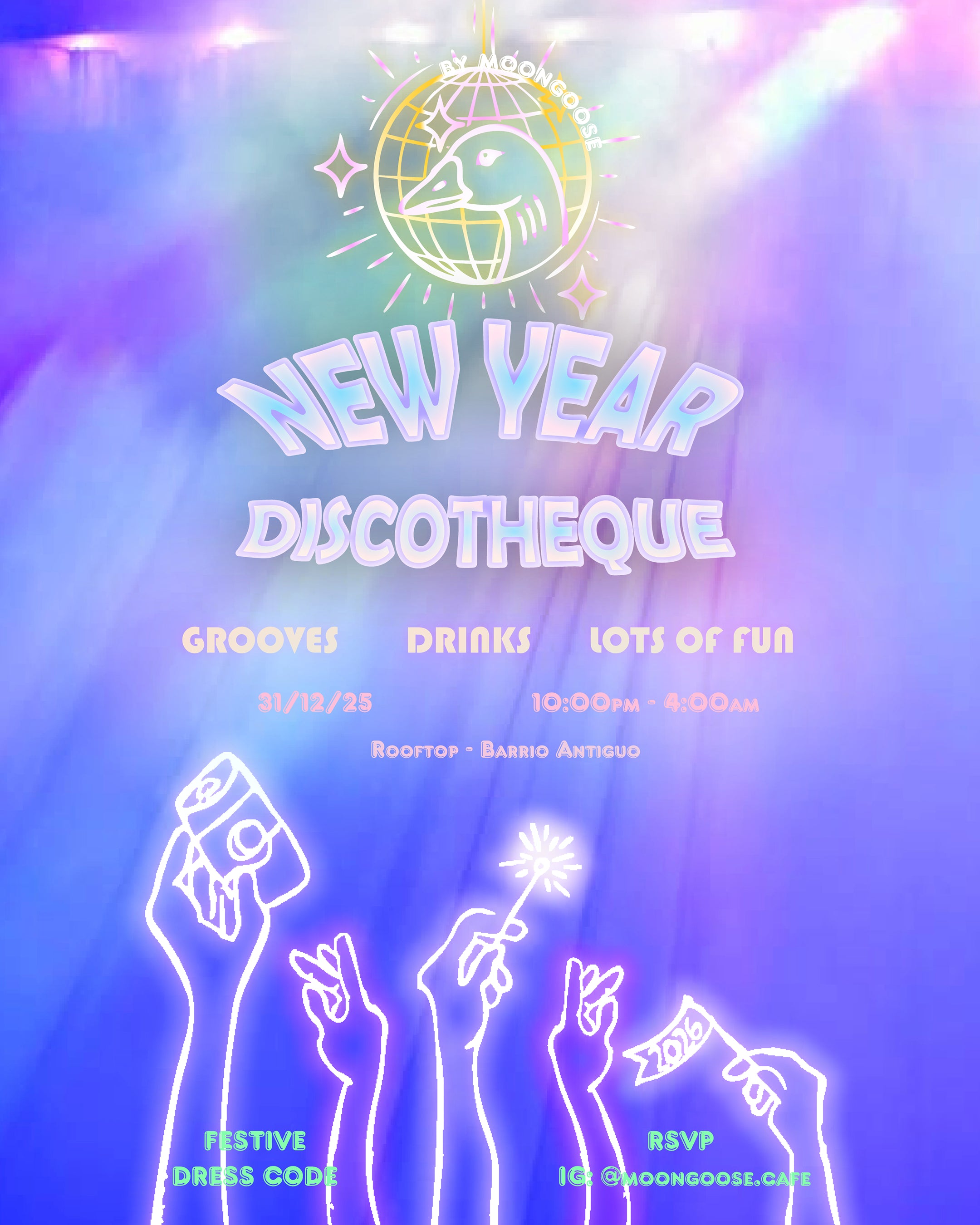 🎉 NEW YEAR DISCOTHEQUE 2026 🎉 by MOONGOOSE